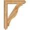 Ekena Millwork Funston Arts & Crafts Rough Sawn Bracket, Western Red Cedar, 6"W x 36"D x 48"H BKT06X36X48FST03RWR - alternate 2